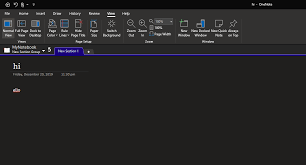 Also, onenote might show search results for the current page. Is It Possible To Have The Black Office Theme But A White Background Unfortunately The Page Color Tab Doesn T Have That Option Onenote