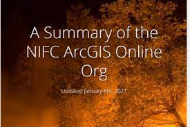 Nifc Maps Arcgis Com National Interagency Fire Center