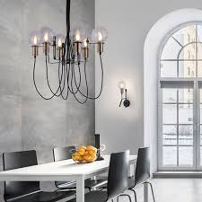 Rippvalgusti Nacho 6xe14 Soklitega Hektor Light Light Trio Lighting Arnsberg