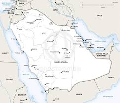 Maphill presents the map of saudi arabia in a wide variety of map types and styles. Vector Map Of Saudi Arabia Political One Stop Map
