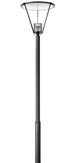 Hessamerica Products Lighting Products Pole Mounted Luminaire Agena Exterior Lighting Pole Lamps Diy Exterior Lighting