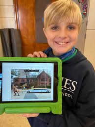 5th Grade Digital Art Transforms the Campus