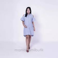 Baju hamil & menyusui ❤ dress. Baju Hamil Dress Hamil Simple Modis Risqa Dress Dro 871 Lazada Indonesia