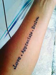 Archives of dermatology, decision process concerning tattoos. Pin By Prema Sunderam On Mantras To Go By Tattoo Quotes Love Quote Tattoos Motivational Tattoos