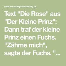 Die Rose Der Kleine Prinz Schone Lesung Zur Hochzeit Der Kleine Prinz Prinz Diy Hochzeit Vintage