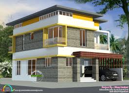 The tiny house was designed by architects appleton & domingos for modular home builder jular. 3 Bedroom Flat Roof Small Home Kerala Home Design And Floor Plans 8000 Houses