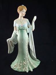 This porcelain lady was made in malaysia. Beautiful Porcelain Figurines Figurines Porcelain
