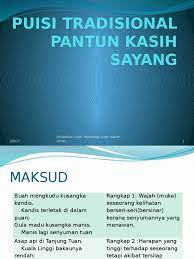 Kupasan dan kajian teks puisi tradisional tingkatan 2 pantun kasih sayang. Pantun Kasih Sayang Tingkatan 2 San Kalop