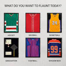 Maybe you would like to learn more about one of these? Buy Pkal Jersey Display Frame Case Large Lockable Shadow Box Sports Jersey Frame With 98 Uv Protection Acrylic And 2 Hanger For Baseball Basketball Football Soccer Hockey Shirt Uniform Graduates Online In Indonesia