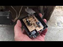 I suspect that the gdo thinks that the optical safety beam is interrupted \ broken and that is the reason why the rf opener can not close the door. Garage Door Eye Sensor Not Working Youtube