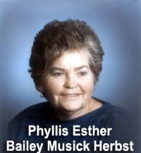 Phyllis Esther Bailey Herbst (1930-2000)
