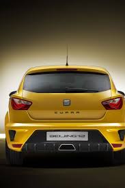 Seat Ibiza Cupra Yellow Rear In 2020 Ibiza Seating Yellow