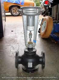 Siemens Flowrite 599 Series Globe Valve W 8in Actuator 599 01050 Free Shipping Actuator Valve Siemens