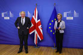 Speaking after a meeting of eu leaders, ms von der leyen said the vaccines developed by moderna and pfizer. Boris Johnson Holds Call With Von Der Leyen As Uk Eu Covid Vaccine Tensions Rise Bloomberg