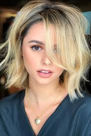 If you're in a hurry, you can go for a bedhead look. 34 Side Bangs That Are Easy To Style Medium Length Hair Styles Short Hair With Bangs Thick Hair Styles