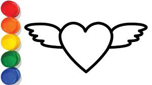 Lovely animals cute love panda family color wall stickers for kids cute love coloring pages Love Coloring Pages Easy Color For Kids Youtube