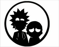 We have 1711 free rick and morty vector logos, logo templates and icons. Rick And Morty Round Silhouette Vinyl Decal Sticker Ebay