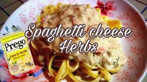 Spaghetti Cheese And Herbs Youtube