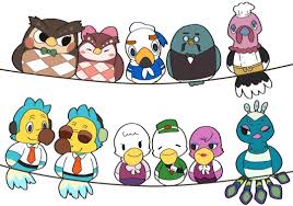 Little Birds On The Phone Cord Animal Crossing Fan Art Animal Crossing Funny New Animal Crossing