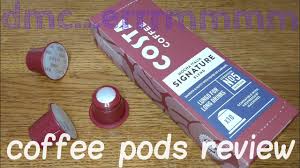 كل كبسولة تحتوي على دورميفال كبسولات تعتبر مستحضر طبيعي للتخلص من الأرق والقلق وممكن استخدامها بأمان وايقاظها بدون إحداث آي. Costa Signature Blend Lungo Coffee Pods Review Youtube