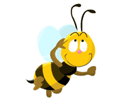 Картинки по запросу "пчёлка приветствует гифка"