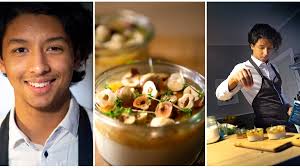 Kocktalangen William, 18, fixar nyårsbiffen