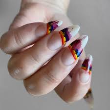 I hope you guys like this set!! The Best Rainbow Nails For Pride Month Kaynuli