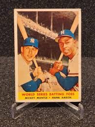 Mantle, Mickey Aaron, Hank 1958 Topps 418 Values