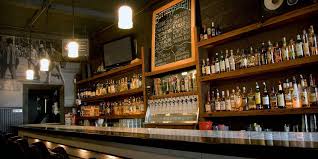 Back Bar Bottle View Franklin Park Jpg 1152 576 Industrial Restaurant Design Bar Design Cool Bars