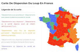 Les centenaires en france (décès des 100 ans et plus depuis 1989) septembre. La Nouvelle Carte De Dispersion Du Observatoire Du Loup Facebook