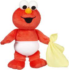 Amazon Com Playskool Sesame Street Baby Sniffles Elmo Toys Games