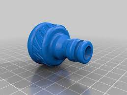Gardena 5mm Nozzle By Gundahar 3d Models For Printing 3d Printing Diy Water Rocket