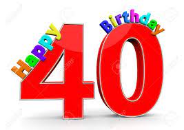 Sie können sich auf dieser seite verschiedene vorlagen für rechnungen herunterladen. Das Grosse Rote Zahl 40 Mit Alles Gute Zum Geburtstag In Bunten Buchstaben Lizenzfreie Fotos Bilder Und Stock Fotografie Image 40225906
