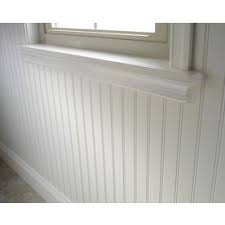 Shop 47 75 In X 7 98 Ft Beaded White Hardboard Wall Panel At Lowes Com White Wall Paneling Bathroom Wall Panels Wall Paneling