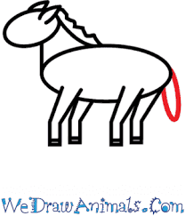 The video breaks the process down. How To Draw A Simple Horse For Kids
