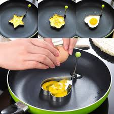 Setiap proses memasak mempengaruhi nutrisi yang bakal didapat dari telur. Cetakan Telur Goreng Dadar Ceplok Mata Sapi Omelet Cetakan Telur Karakter Stainless Steel Shopee Indonesia