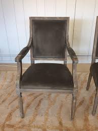 We did not find results for: Set Of Six Restoration Hardware Washed Oak And Velvet Dining Chairs At 1stdibs
