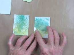 Simon is a signature designer with ranger and his line of products, simon hurley create., is currently available at scrapbook.com. I Promised You A Video For The Cardmaking Technique I M Calling Watercolor Smoosh You Ll Card Making Techniques Card Making Tutorials Scrapbooking Techniques