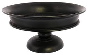 Shop for decorative bowls in decorative accents. In Stock Large 16 Bronze Metal Centerpiece Bowl Footed Fruit Decorative Pedestal Traditional Decorative Bowls By My Swanky Home Houzz