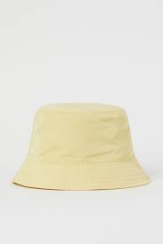 Bucket Hat Light Yellow H M Us Bucket Hat Fashion Outfits With Hats Bucket Hat Outfit