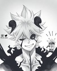 Liebe And Asta Chibi Black Clover Em 2020 Artistas Anime