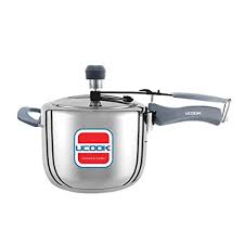 Want to make quick meals any time? Buy Ucook Steeltuff Stainless Steel Innerlid Induction Base Pressure Cooker 5 Litre Silver Online At Low Prices In India Amazon In