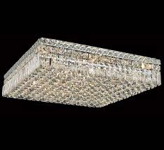 This type of lighting is ideal for rooms that have low hanging ceilings such as smaller rooms. Paseo Collection 24 Dia Extra Large Flush Mount Crystal Ceiling Light Grand Light