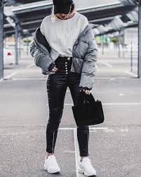 Fav Combo Grey Black White Link En Bio Feliz Tarde Dollactitud Fashionblogger Streetstyle Uglysneakers Nike Air Max Outfit Clothes For Women Fashion