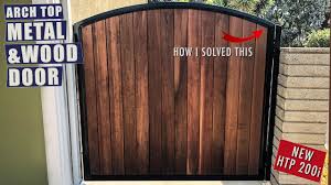Secure your garden and create a welcoming boundary with our garden gates and railings. Metal Wood Gate Door Jimbo S Garage Youtube