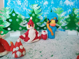 лепка из пластилина для детей 3 4 лет пошагово Plastilin Lepka Deti 4 5 Let Skazki Olenenok Raboty