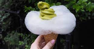 Ice Cream Wrapped In Cotton Candy Is A Thing