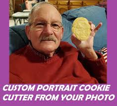 Custom Face Cookie Cutter, Custom Portrait Cookie Cutter, Custom Photo  Cookie Cutter, Personalized Cookie, Custom Cookie Cutter Person, Face