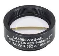 Thorlabs - LA4052-YAG-ML Ø1" UVFS Plano-Convex Lens, SM1 ...