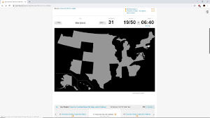 Us states with their capitals on a map 3 Sporcle Erase The United States No Borders Speedrun In 49 Seconds Youtube